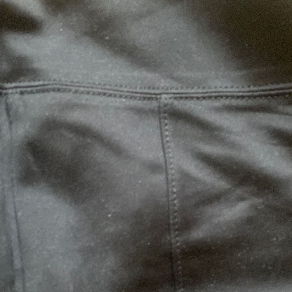 Black Full-Length Leggings with Wide Waistband and Stretch Fabric - Picture 8 of 8
